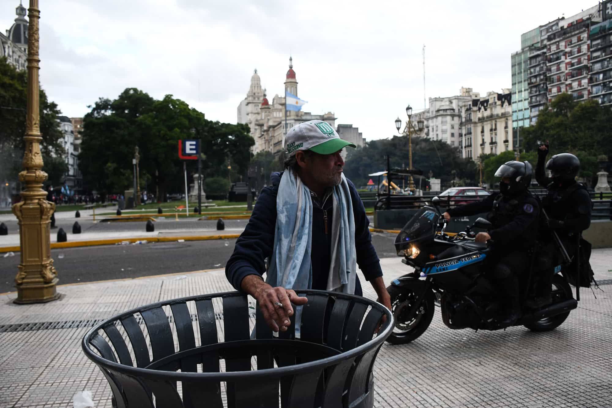 Miercoles 12 de marzo, marcha de jubilados, Congreso de la Nación Argentina