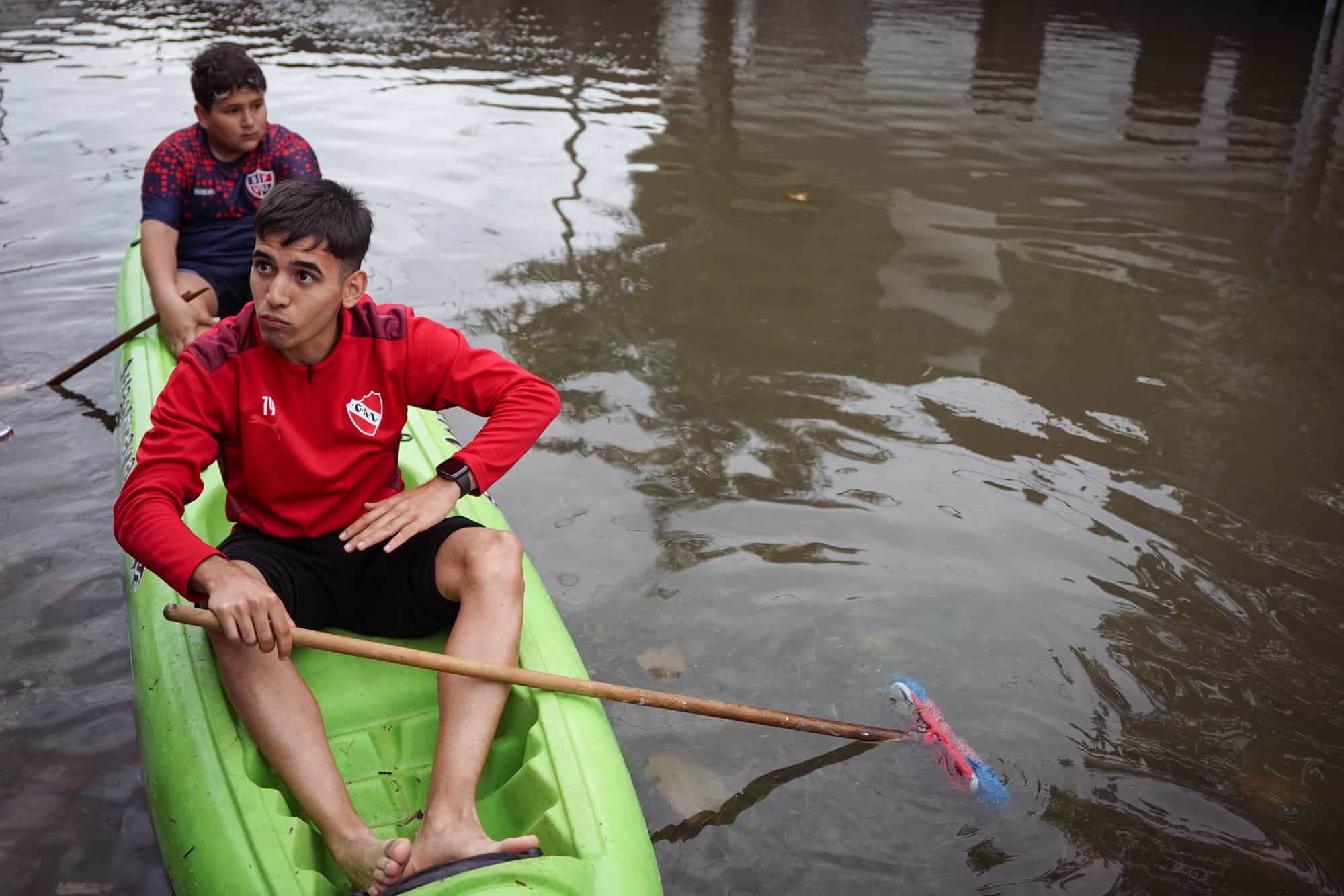Inundaciones en la provincia de Buenos Aires.